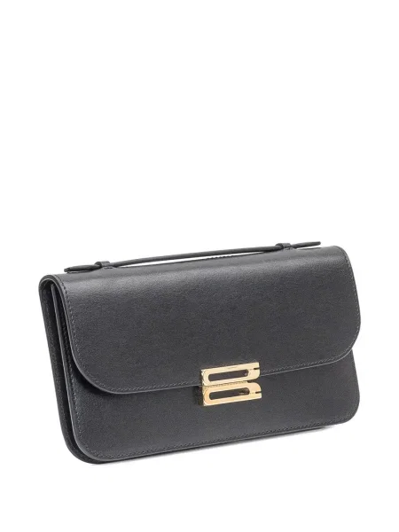 Geanta de piele Victoria Beckham din piele negru