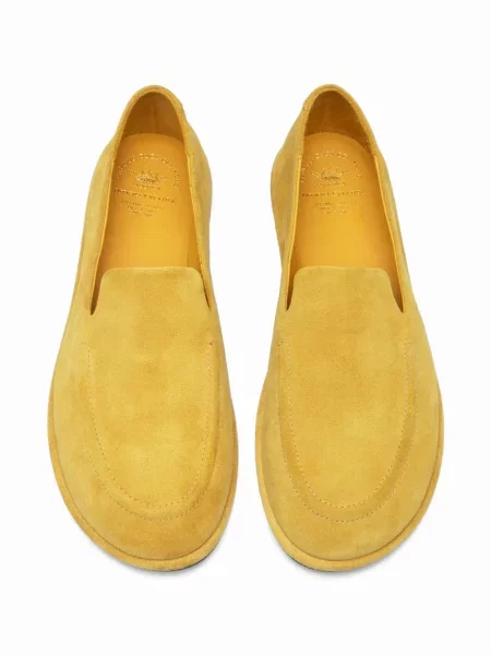 Pantofi loafer Officine Creative din piele galben