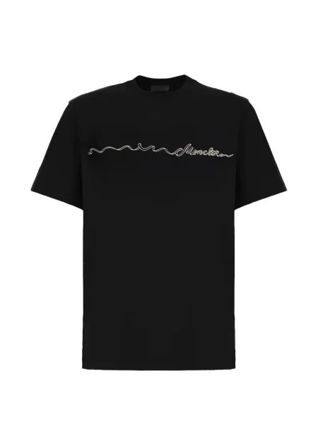 Tricou Moncler cu autograf negru