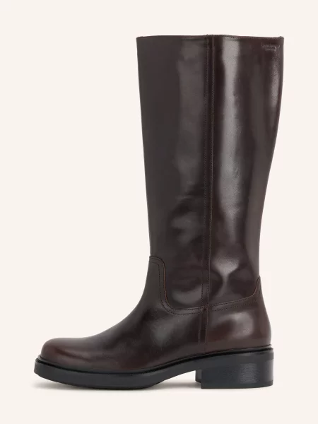 Vagabond Shoemakers Motorkářské Kozačky Karlie tmavě hnědá