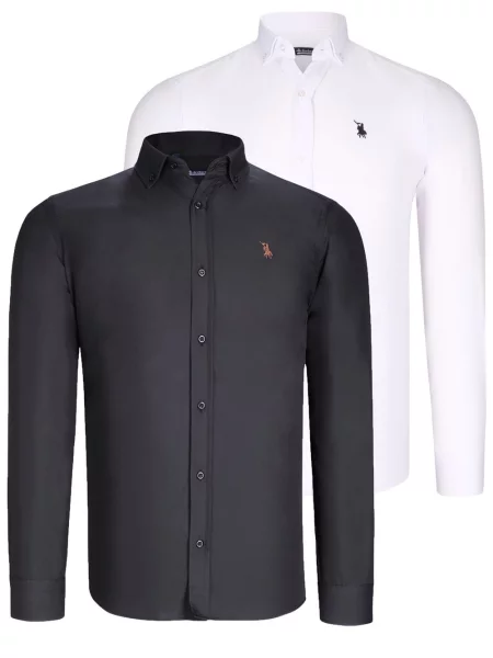 Риза Dewberry бяло