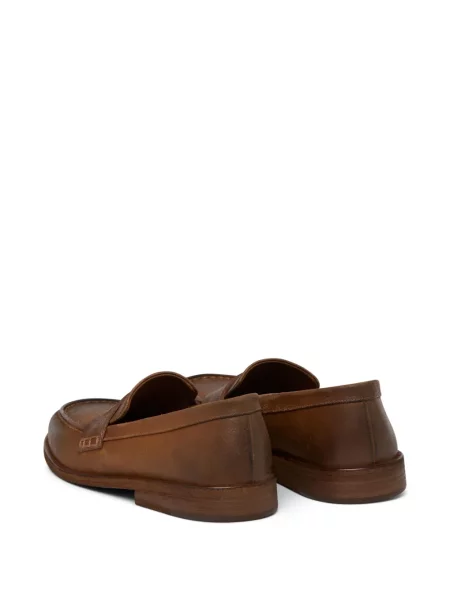 Pantofi loafer Marsell din piele maro