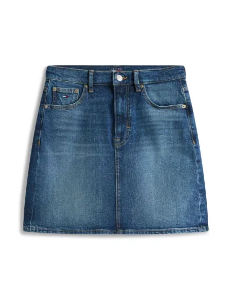 Tommy Jeans Fustă denim albastru