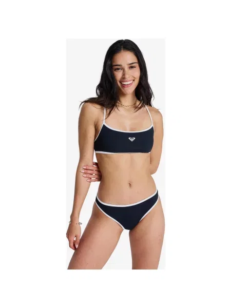 Bragaw bikini Roxy The Retro Essentials czarno-białe M białe