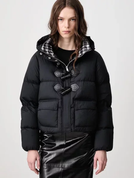 GANNI Future Quilt Mini Puffer geacă cu puf pentru femei