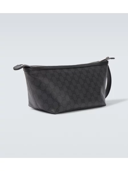 Klasická plátěná taška Gucci čierna