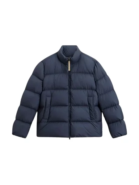 Kurtka puchowa Woolrich niebieska