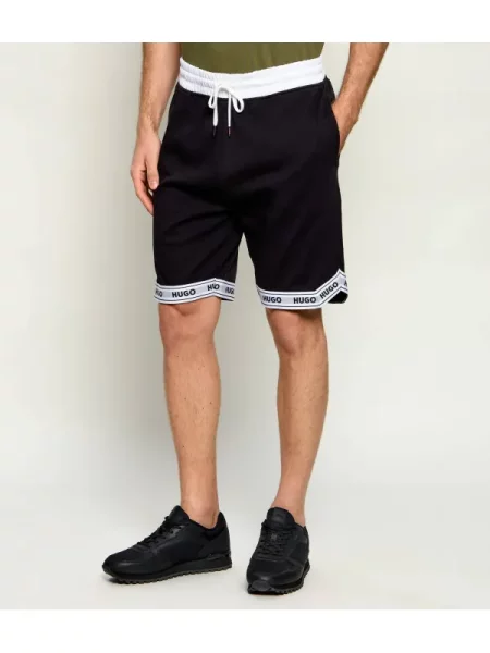 HUGO pantaloni scurți de trening pentru bărbați din cu TADE SHORTS negru