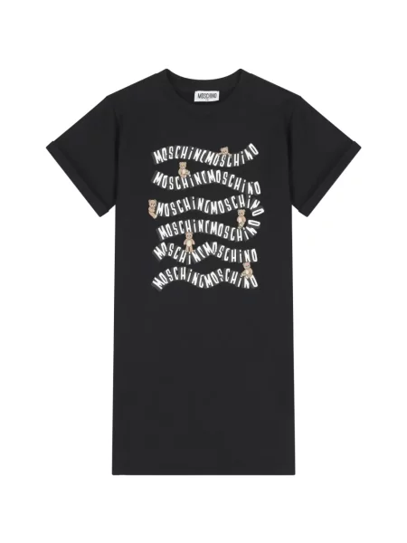 Sukienka dziecięca Moschino czarna