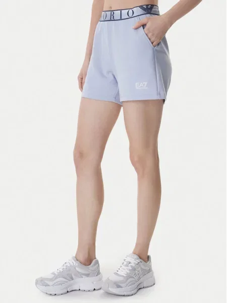 Emporio Armani Szorty sportowe niebieski