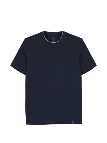 Tricou Boggi Milano de mătase albastru