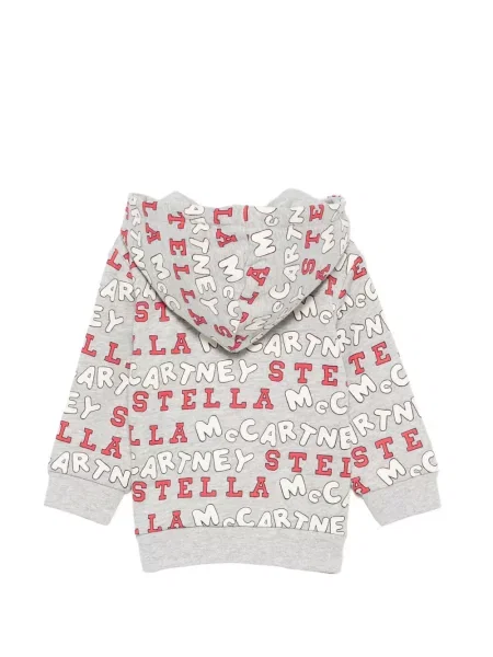 Bluza z kapturem dziecięca Stella Mccartney szara