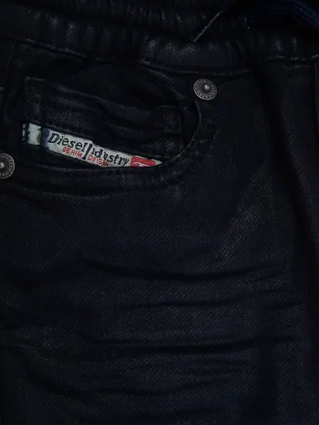 Jeansy dziecięce Diesel czarne