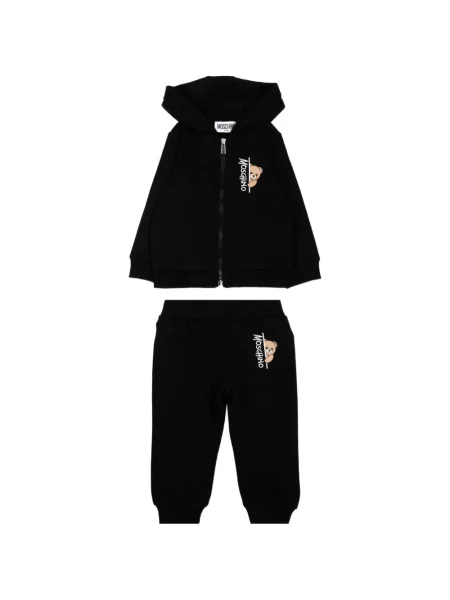 Komplet dresowy dziecięcy Moschino czarny