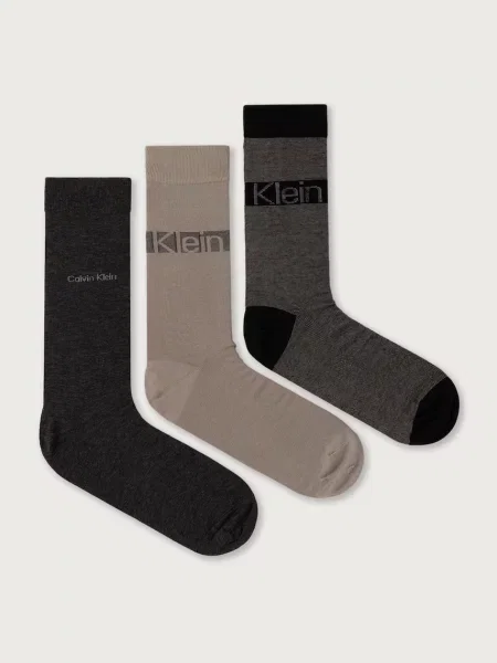 Calvin Klein čarape za muškarce siva