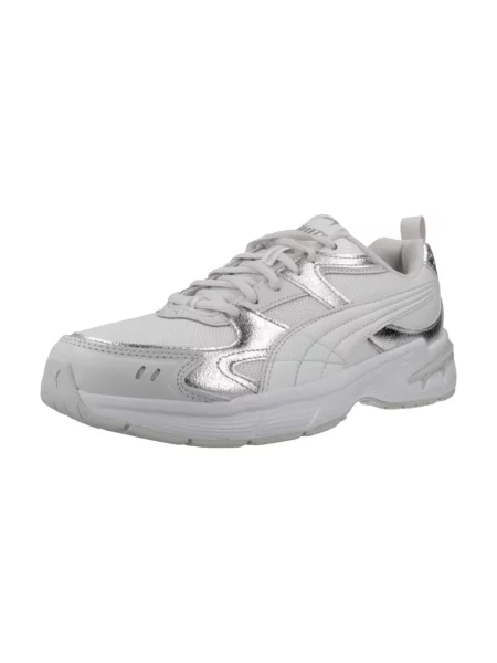 Lniane sneakersy Puma białe