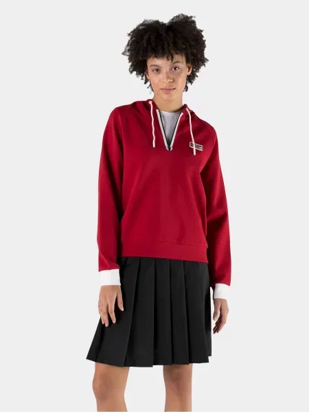 Худі Lacoste червоний