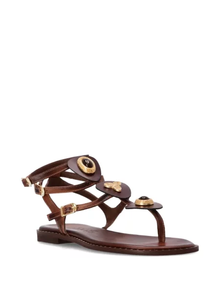 Sandale Kotris Sandals cu cataramă maro