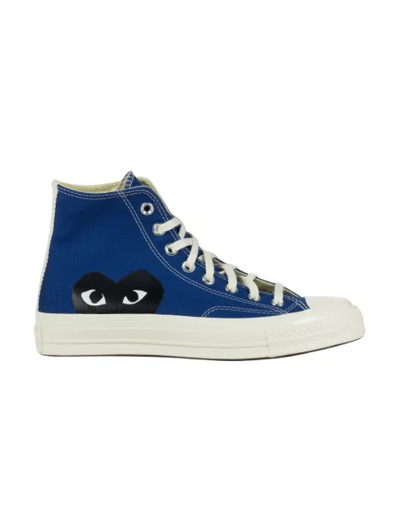 Sneakersy Comme Des Garcons Play niebieskie