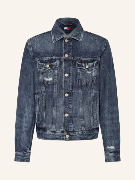 Tommy Jeans Džínová Bunda Ryan denim dark