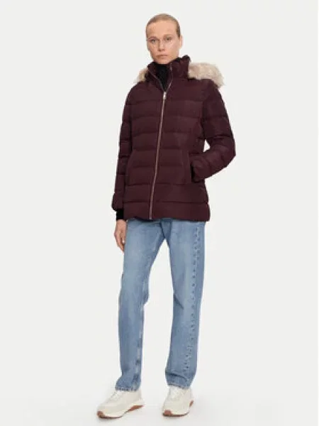 Tommy Hilfiger Vatovaná bunda fialová