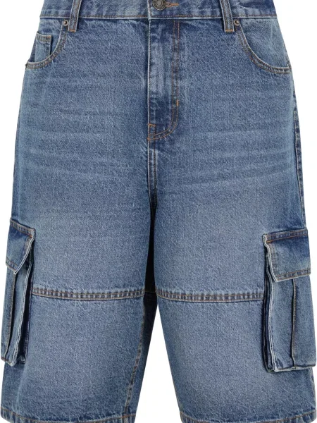 Urban Classics Pantaloni închis albastru