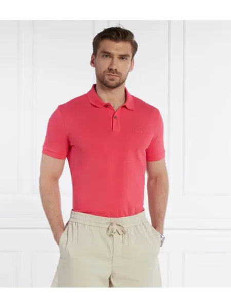 BOSS BLACK Polo Pallas negru