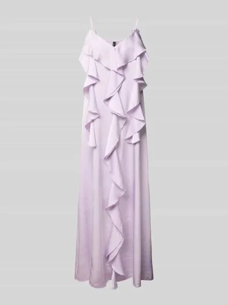 Sukienka midi z falbanami model ELLEN' Vero Moda