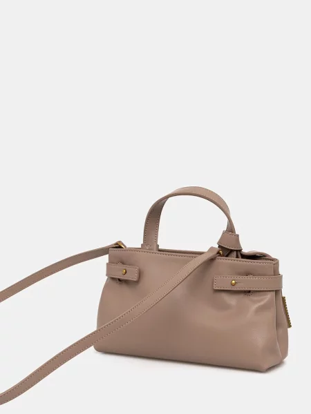 Emporio Armani bőr táska bézs