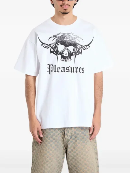 Tricou Pleasures alb