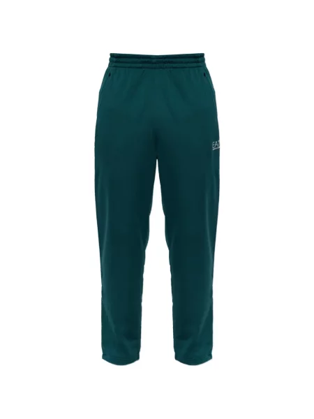 Pantaloni Ea7 Emporio Armani cu imagine alergare verde