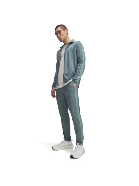 Pletená obleková velká tepláková souprava Under Armour modrá