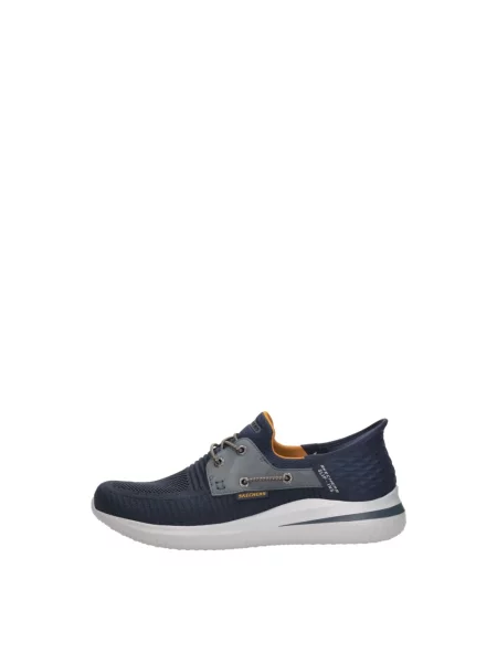 Sneakersy Skechers niebieskie
