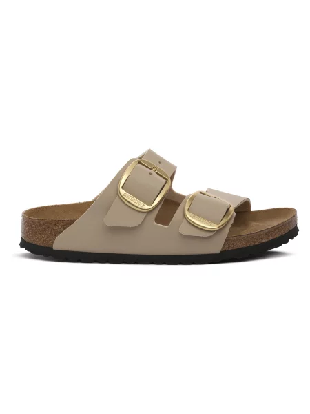 Šľapky Birkenstock s prackou béžová