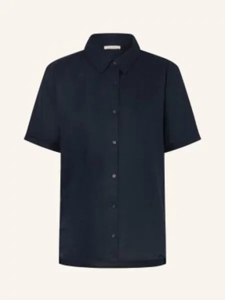 Lilienfels Lněná Košile tmavě modrá