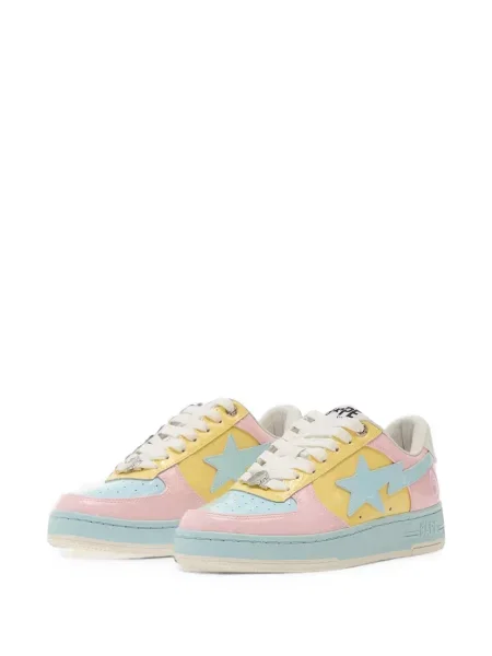 Sneakerși A Bathing Ape® din piele roz