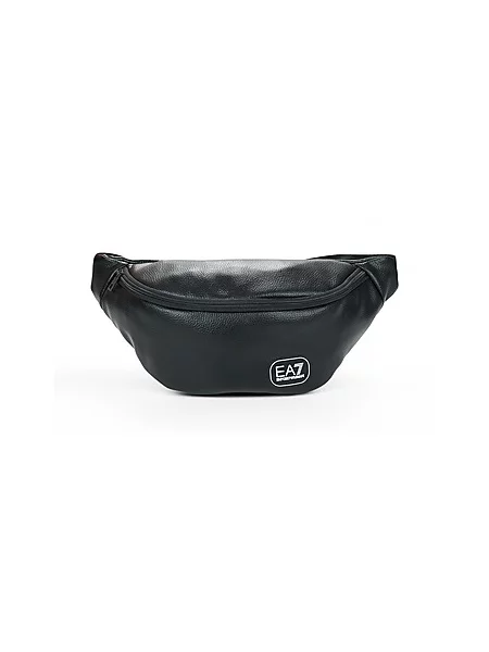 Torba za okrog pasu Ea7 Emporio Armani iz umetnega usnja bela