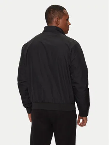 Bunda bomber Emporio Armani černá
