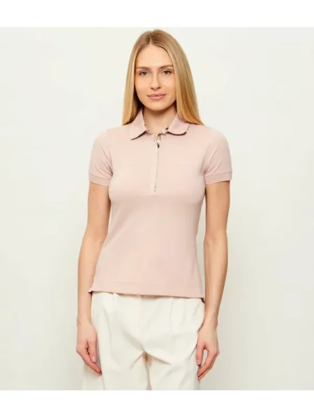 Tricou polo Barbour roz