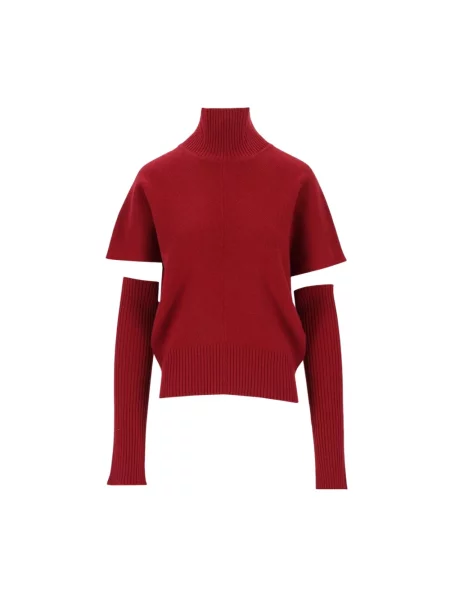 Sweter Federica Tosi czerwony