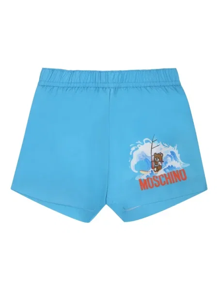 Kąpielówki dziecięce Moschino niebieskie