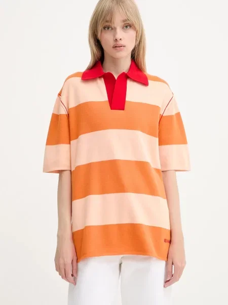 Sunnei polo pomarańczowa