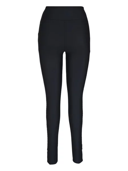 Leggings Dorothee Schumacher cu volane negru