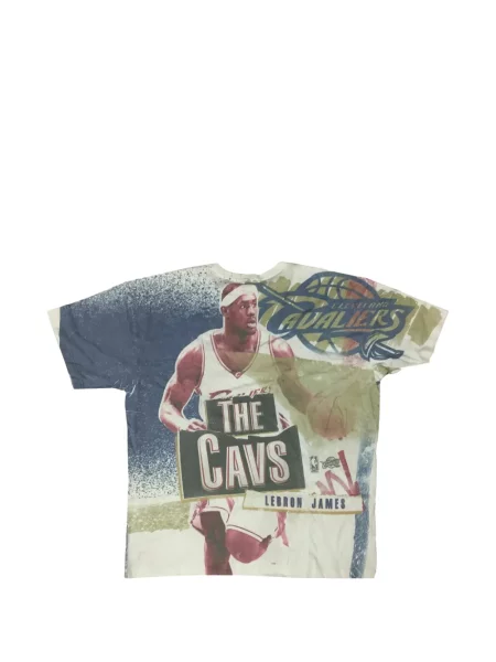 Tricou Mitchell & Ness alb