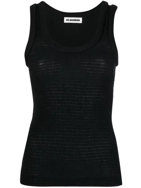 Top Jil Sander negru