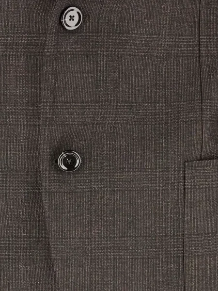 Costum Lardini în carouri maro