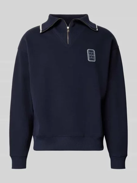 Sweter Lacoste granatowy