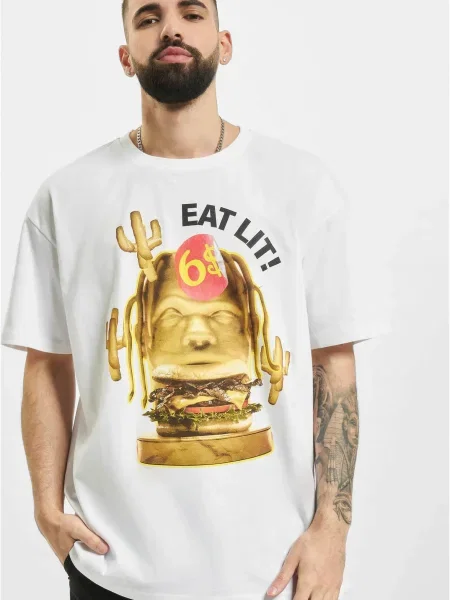 Tricou Mister Tee alb