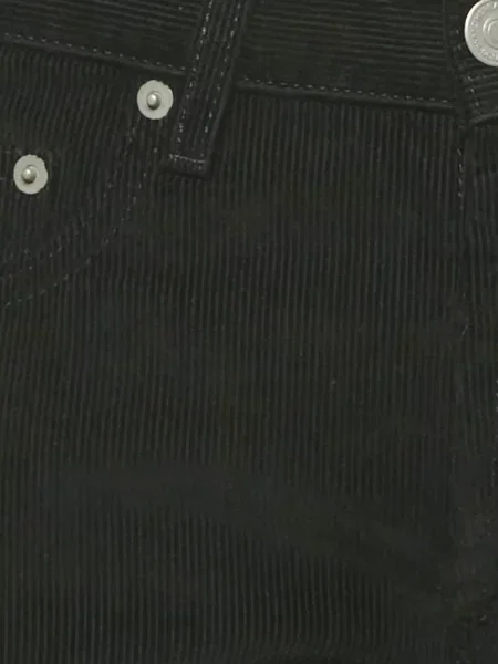 Pantaloni Toteme de catifea cord negru
