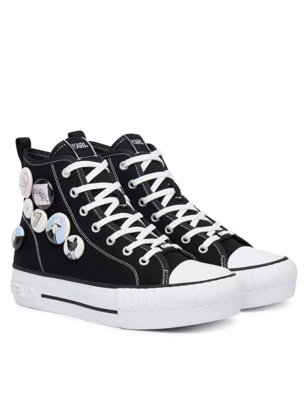 Tenisice KARL LAGERFELD crna